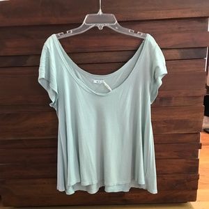 Flowy Scoop Neck Top